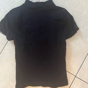 Black turtleneck shirt!